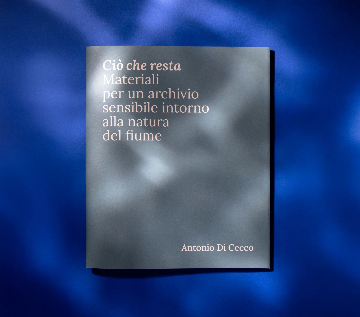 Ciò che resta. Materiali per un archivio sensibile intorno alla natura del fiume — Antonio Di Cecco